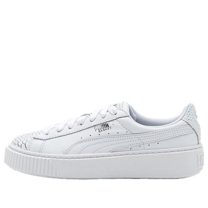 (WMNS) Basket Platform Ocean Leisure Board Shoes White