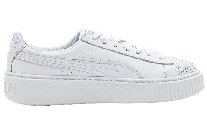 (WMNS) Basket Platform Ocean Leisure Board Shoes White