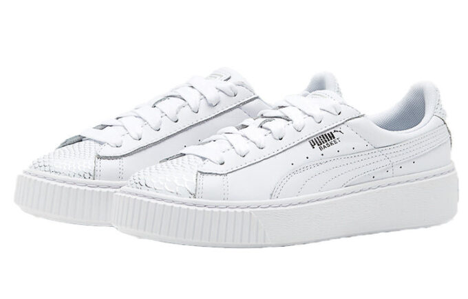 (WMNS) Basket Platform Ocean Leisure Board Shoes White