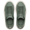 (WMNS) Basket Platform Scallop Sneakers Green/White