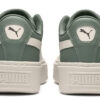 (WMNS) Basket Platform Scallop Sneakers Green/White