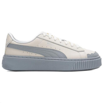 (WMNS) Basket Platform Shoes “Pearl White Blue”
