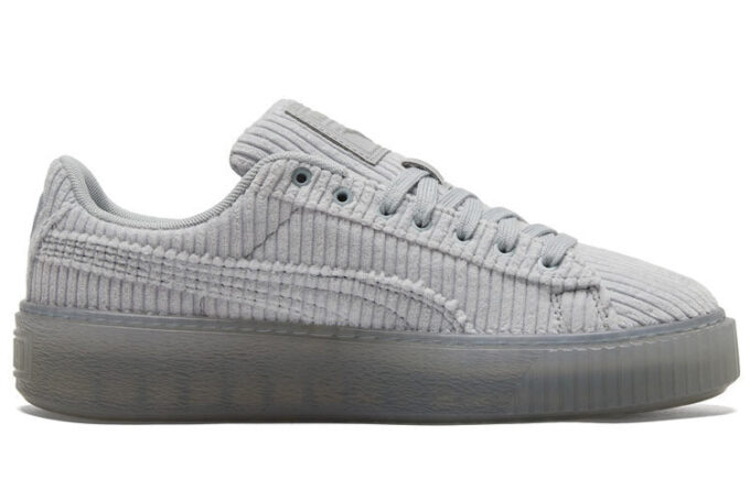 (WMNS) Basket Platform Strap “Grey”