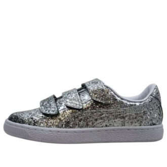 (WMNS) Basket Strap Glitter “Silver”