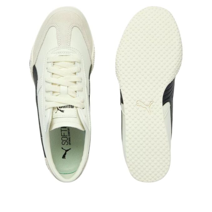 (WMNS) Bella UT LEA “Warm White Black”