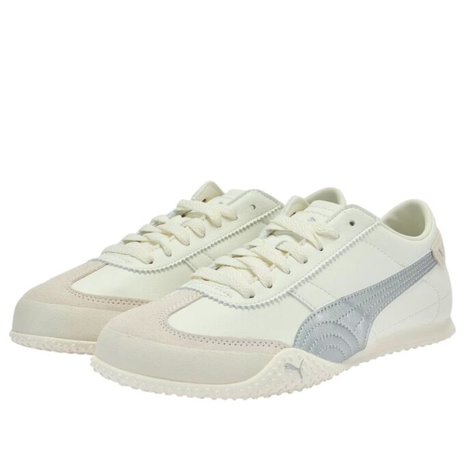 (WMNS) Bella UT LEA “Warm White Silver”