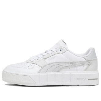 (WMNS) Cali Court Leather “White Cool Light Grey”