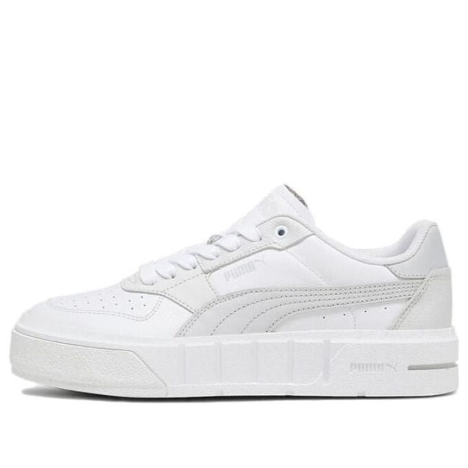 (WMNS) Cali Court Leather “White Cool Light Grey”