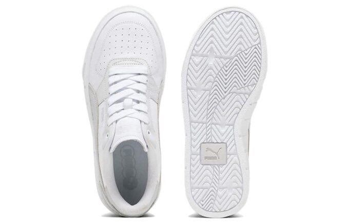 (WMNS) Cali Court Leather “White Cool Light Grey”