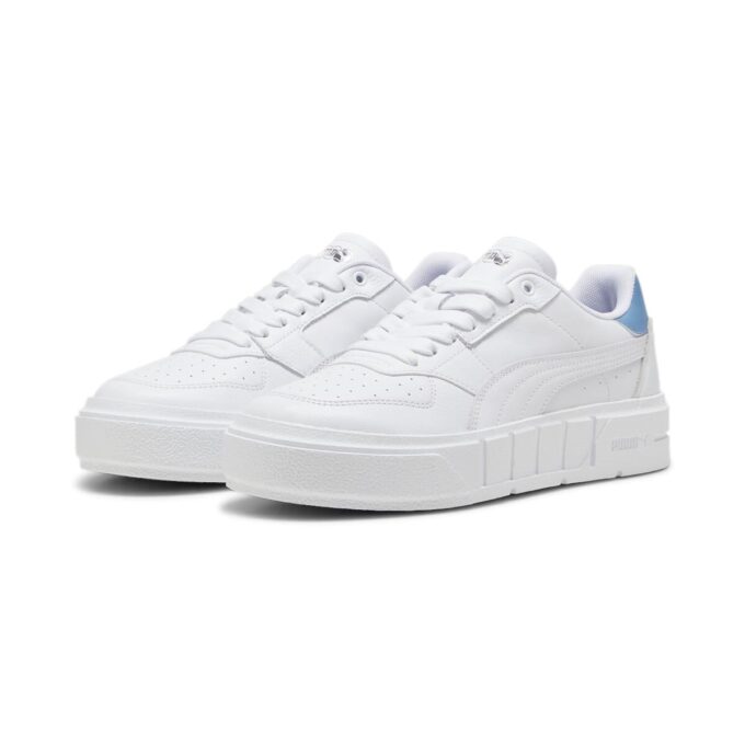 (WMNS) Cali Court Leather “White Zen Blue”