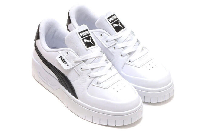 (WMNS) Cali Dream Leather “White Black”
