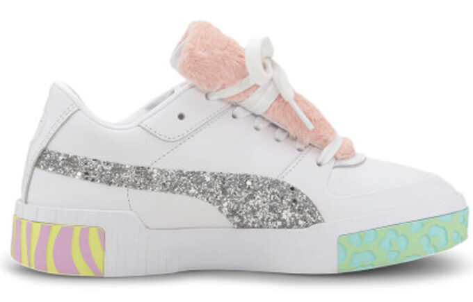 (WMNS) Cali Fur x Sophia Webster “White Pink”