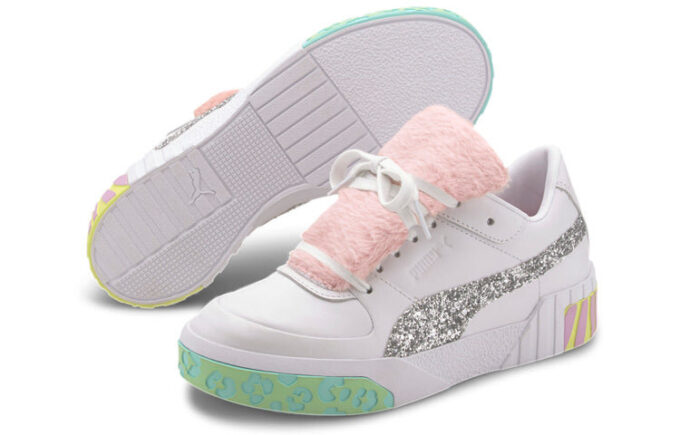 (WMNS) Cali Fur x Sophia Webster “White Pink”