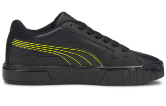 (WMNS) Cali Star Dark Dreams Sneakers Black/Yellow