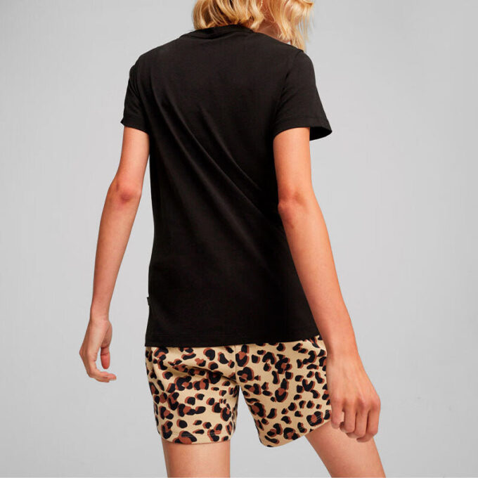 (WMNS) Camouflage Logo T-shirt “Black”