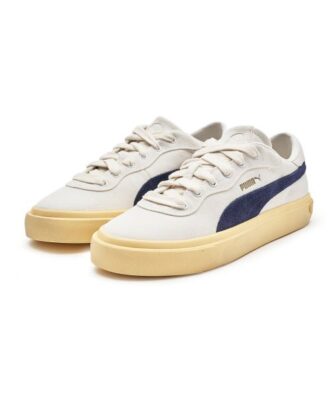 (WMNS) Capri Royale Suede Vintage “Beige Navy”