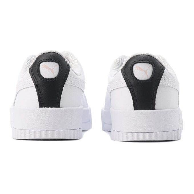 (WMNS) Carina Leather “White Black Rosewater”