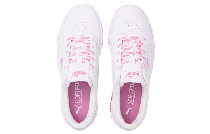 (WMNS) Carina Logomania Kadin Sneakers White/Red/Pink