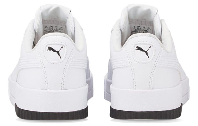 (WMNS) Carina Logomania Sneakers White/Black