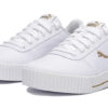 (WMNS) Carina Summer Cat Leisure Board Shoes White/Golden