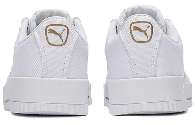 (WMNS) Carina Summer Cat Leisure Board Shoes White/Golden