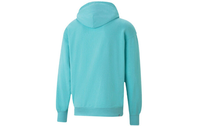 (WMNS) Casual Printing Hooded Casual Angel Blue