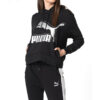 (WMNS) Casual Sports Black Hoodie