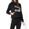 (WMNS) Casual Sports Black Hoodie