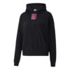 (WMNS) Casual Sports Long Sleeves Stay Warm Hoodie Black