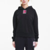 (WMNS) Casual Sports Long Sleeves Stay Warm Hoodie Black