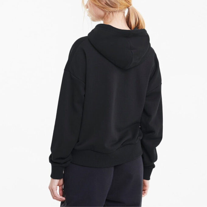 (WMNS) Casual Sports Long Sleeves Stay Warm Hoodie Black