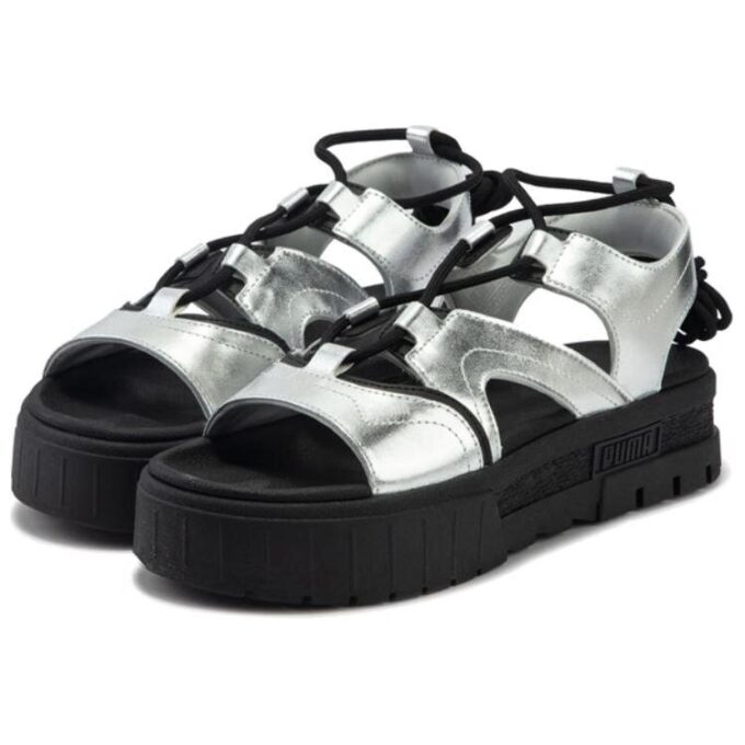 (WMNS) Cilia Wedge Sandals “Silver”