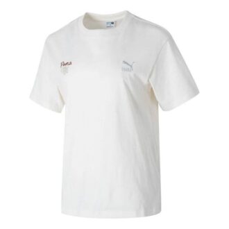 (WMNS) Classic Cotton T-shirt “Beige”