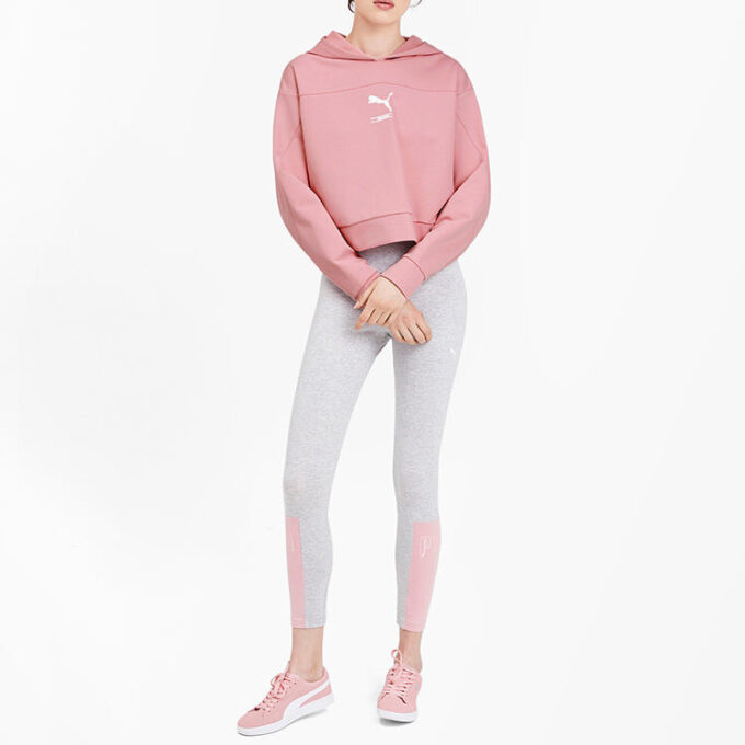 (WMNS) Classic Logo Hoodie “Pink”