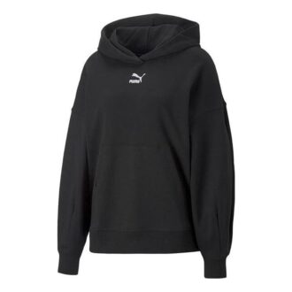 (WMNS) Classic Oversized Hoodie TR “Black White”