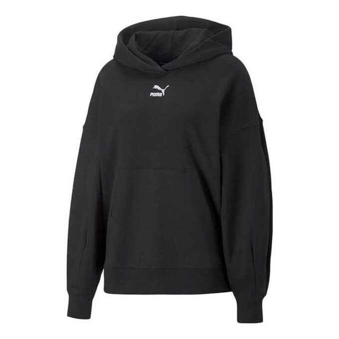 (WMNS) Classic Oversized Hoodie TR “Black White”