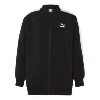 (WMNS) Classics Bomber Logo Printing Jacket Black