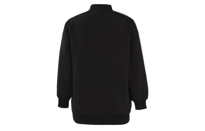 (WMNS) Classics Bomber Logo Printing Jacket Black