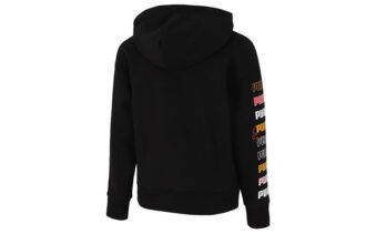 (WMNS) Classics Graphics Hoodie “Black”