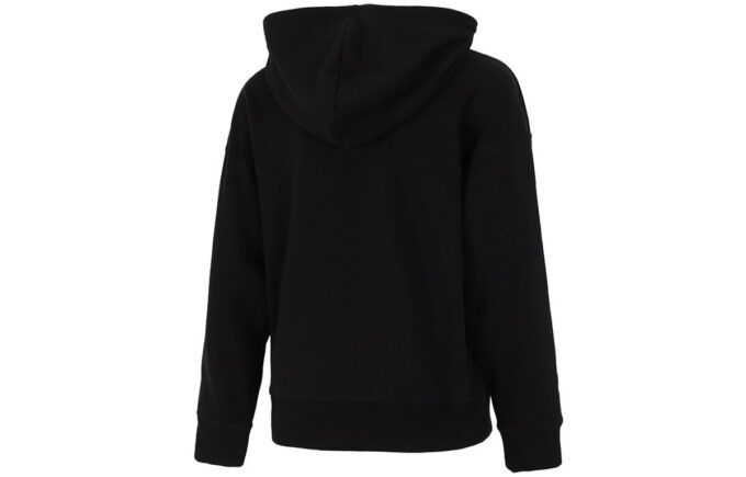 (WMNS) Classics Logo Hoodie “Black White”
