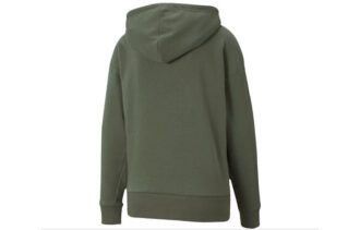 (WMNS) Classics Logo Hoodie “Olive Green White” (WMNS) Classics Logo Hoodie “Olive Green White”
