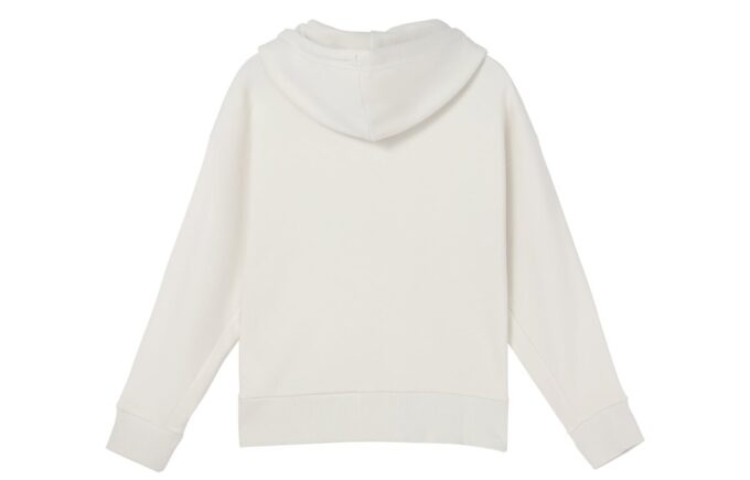 (WMNS) Classics Logo Printing Hoodie Grey