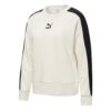 (WMNS) Classics T7 Crewneck Sweatshirt “White Black”