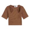 (WMNS) Dare To Muted Motion T-Shirt “Brown”
