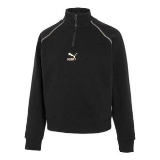 (WMNS) Das Cc Graphic Half-Zip Crew “Black” (WMNS) Das Cc Graphic Half-Zip Crew “Black”