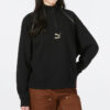 (WMNS) Das Cc Graphic Half-Zip Crew “Black”