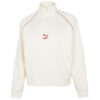 (WMNS) Das Cc Graphic Half-Zip Crew “White”