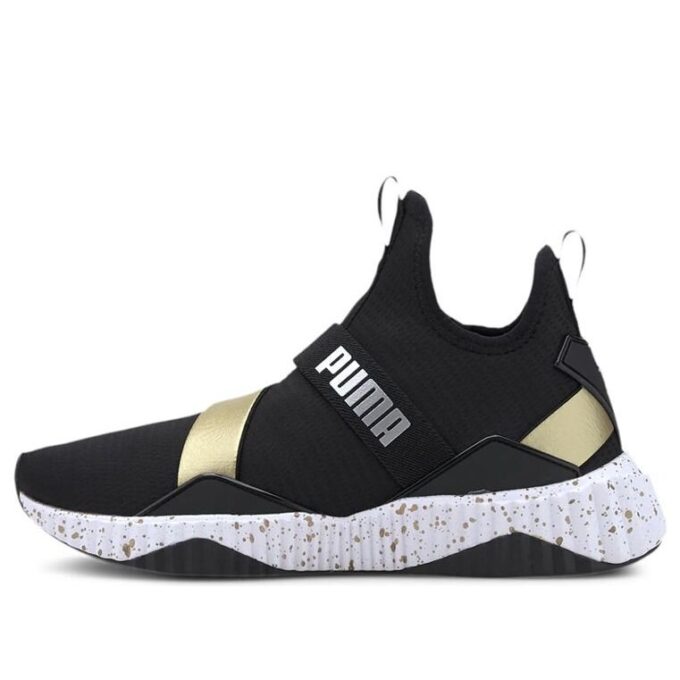 (WMNS) Defy Mid Metal “Black Gold”