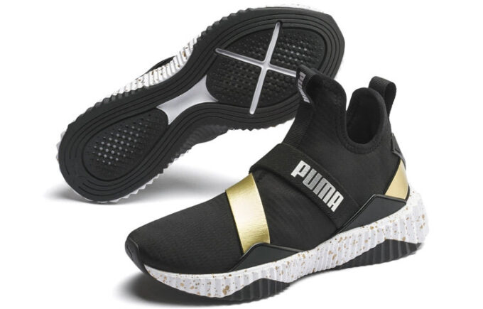 (WMNS) Defy Mid Metal “Black Gold”