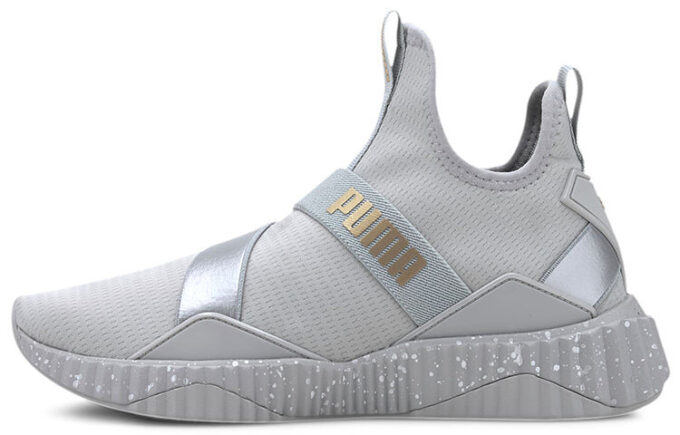 (WMNS) Defy Mid Metal “High Rise Silver”